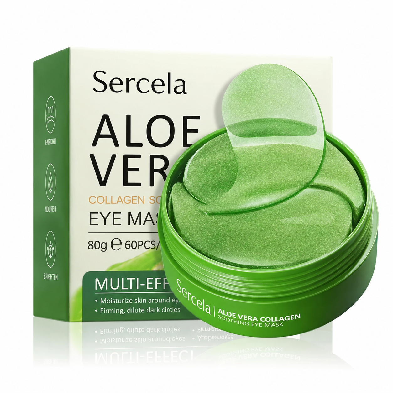 Patches Yeux Collagène & Aloe Vera