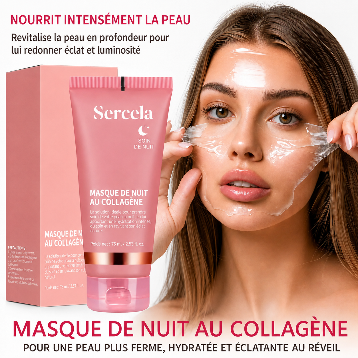 Masque de nuit Coréen au Collagène