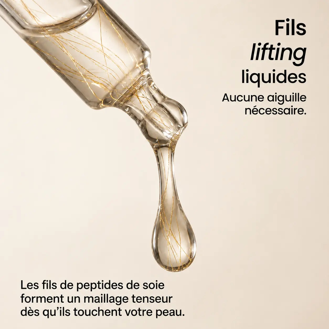 Ampoule de collagène en soie coréenne