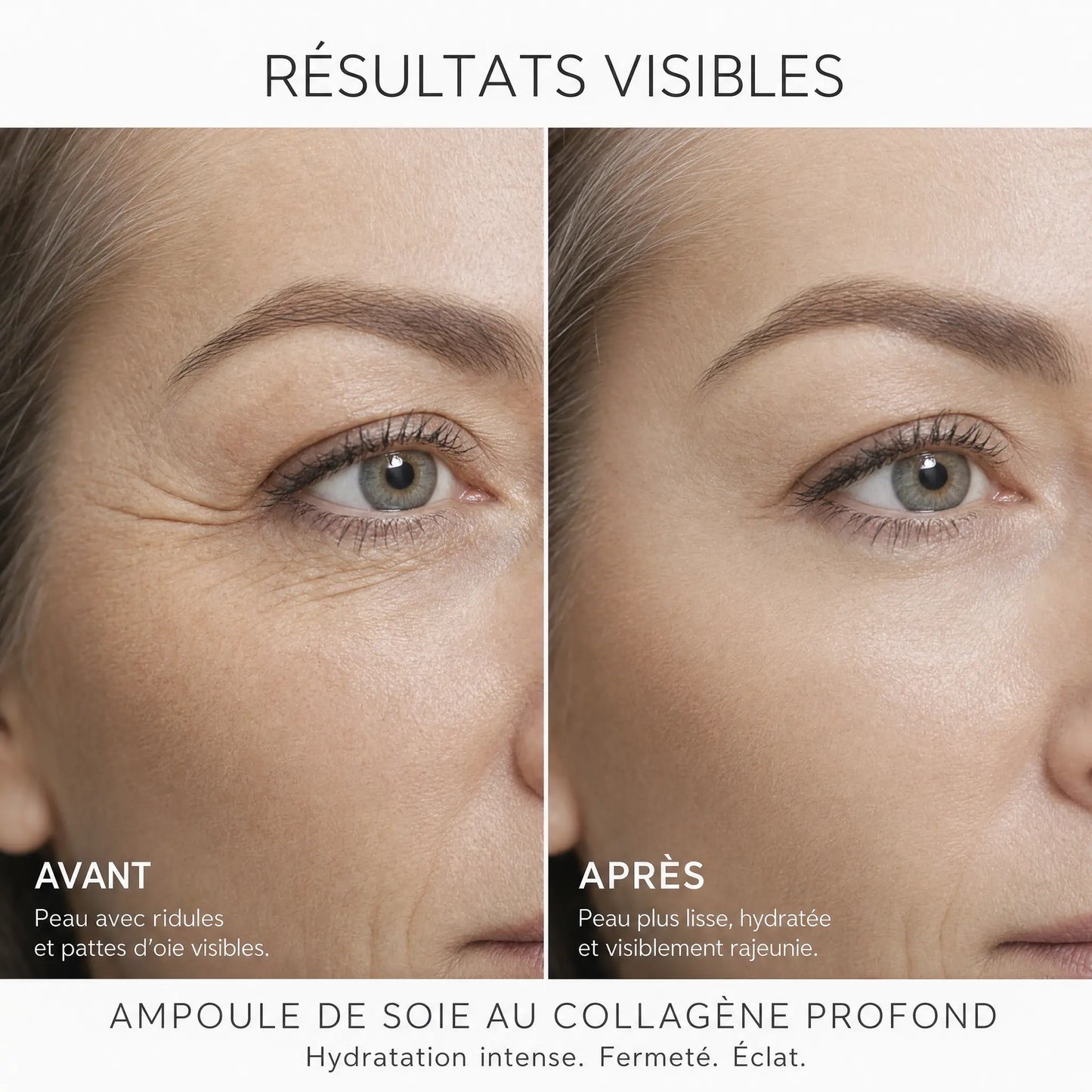 Ampoule de collagène en soie coréenne